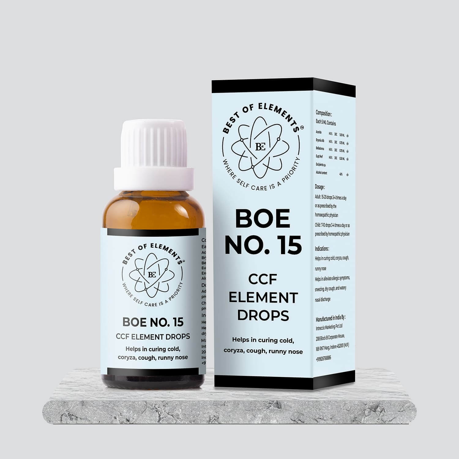 BOE No.15 CCF Element Drops